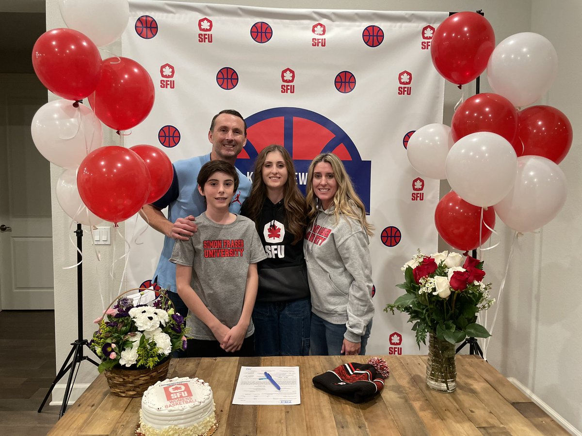 Kyra Stewart (@kyrastewart23) on Twitter photo It’s official! <a href="/SFU_WBB/">SFU Women's Basketball</a> Thank you <a href="/CalSwish_Nike/">Cal Swish Nike EYBL/VU Russ Davis</a> <a href="/WCGHoops/">James Parker</a> <a href="/JLawbball/">Jordan Lawley</a> Coach Melissa, Jeff, Peters, and Kerri for being here with me tonight and all along the journey! It’s official! <a href="/SFU_WBB/">SFU Women's Basketball</a> Thank you <a href="/CalSwish_Nike/">Cal Swish Nike EYBL/VU Russ Davis</a> <a href="/WCGHoops/">James Parker</a> <a href="/JLawbball/">Jordan Lawley</a> Coach Melissa, Jeff, Peters, and Kerri for being here with me tonight and all along the journey!