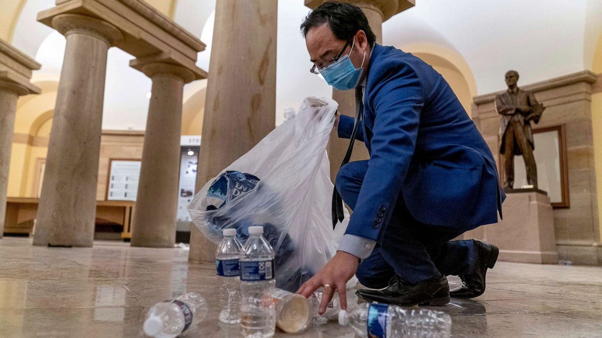 This is Andy.Andy is a Member of Congress. Members of Congress are also supposed to help people.When the people who Josh made angry stormed the capitol and killed people and made a mess, Andy stayed up and helped clean up the mess Josh made.Andy is not a tool. Be like Andy.