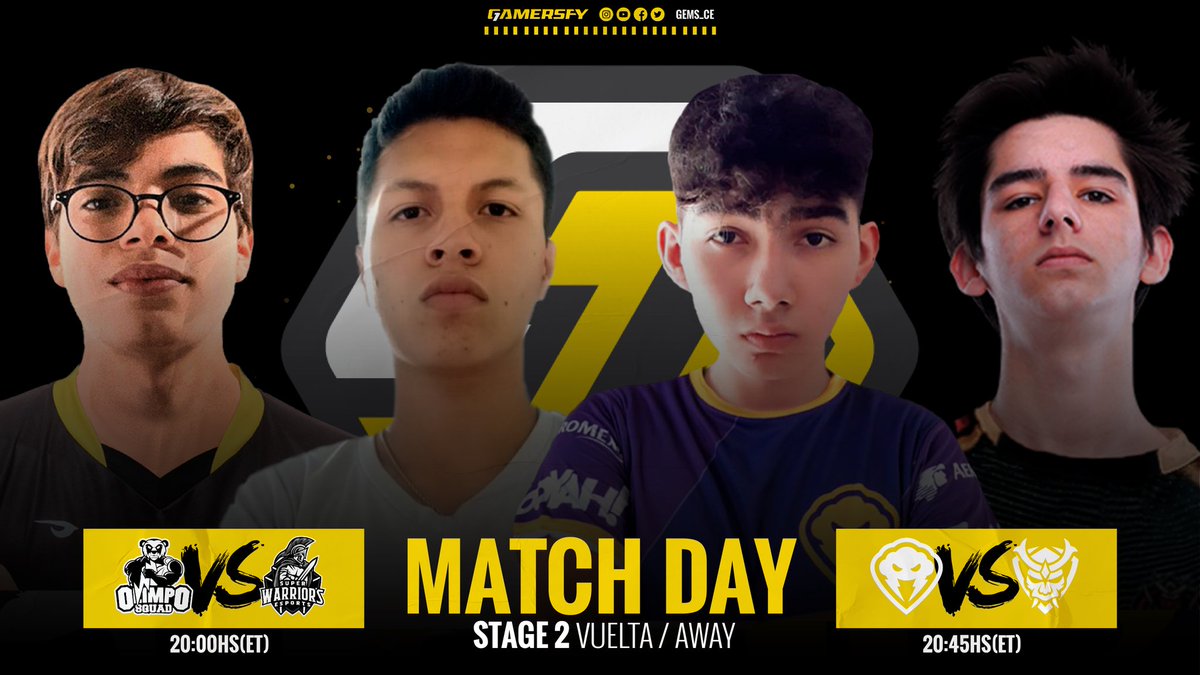 GEMS • #WeAreGEMS (@gems_ce) on Twitter photo #GGL • Matchday
¡Menos de 30 minutos!
Partidos de vuelta de la FASE 2 ¡Solo dos equipos pasarán de ronda!
8 PM ET / 7 🇲🇽 / 10 🇦🇷🇧🇷
¡En VIVO!
🇪🇦 <a href="/DarkRhaegal/">Dark Rhaegal</a> <a href="/JWingord/">Juan Wingord Jk25</a>
🆕 twitch.tv/gems_ce
▶️ youtu.be/Ecc3IowDcv4
<a href="/gamersfy/">Gamersfy</a> #SomosGEMS #GGL • Matchday
¡Menos de 30 minutos!
Partidos de vuelta de la FASE 2 ¡Solo dos equipos pasarán de ronda!
8 PM ET / 7 🇲🇽 / 10 🇦🇷🇧🇷
¡En VIVO!
🇪🇦 <a href="/DarkRhaegal/">Dark Rhaegal</a> <a href="/JWingord/">Juan Wingord Jk25</a>
🆕 twitch.tv/gems_ce
▶️ youtu.be/Ecc3IowDcv4
<a href="/gamersfy/">Gamersfy</a> #SomosGEMS