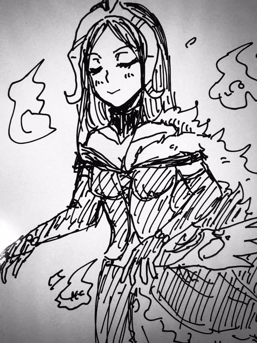 手癖で描いたリリアナ 