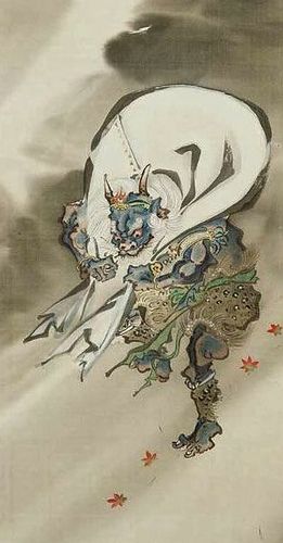 3/...and these became Shinatsuhiko, God of the Wind. Mythologically, gender of Shinatsuhiko is unclear because some versions claimed that they're male and others that they're female. In Noragami Sekiun used "𝘩𝘪𝘮" pronoun so Adachitoka decided for male portrayal.