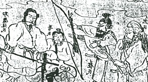 6/...a prince, Nagasunehiko started to worship him to the point where he became crazy, thinking the god was forever by his side. Being an enemy of the Emperor Jimmu, most of Japans’ people say this as a bad sign and started to think of Nagasunehiko and his god Arahabaki...