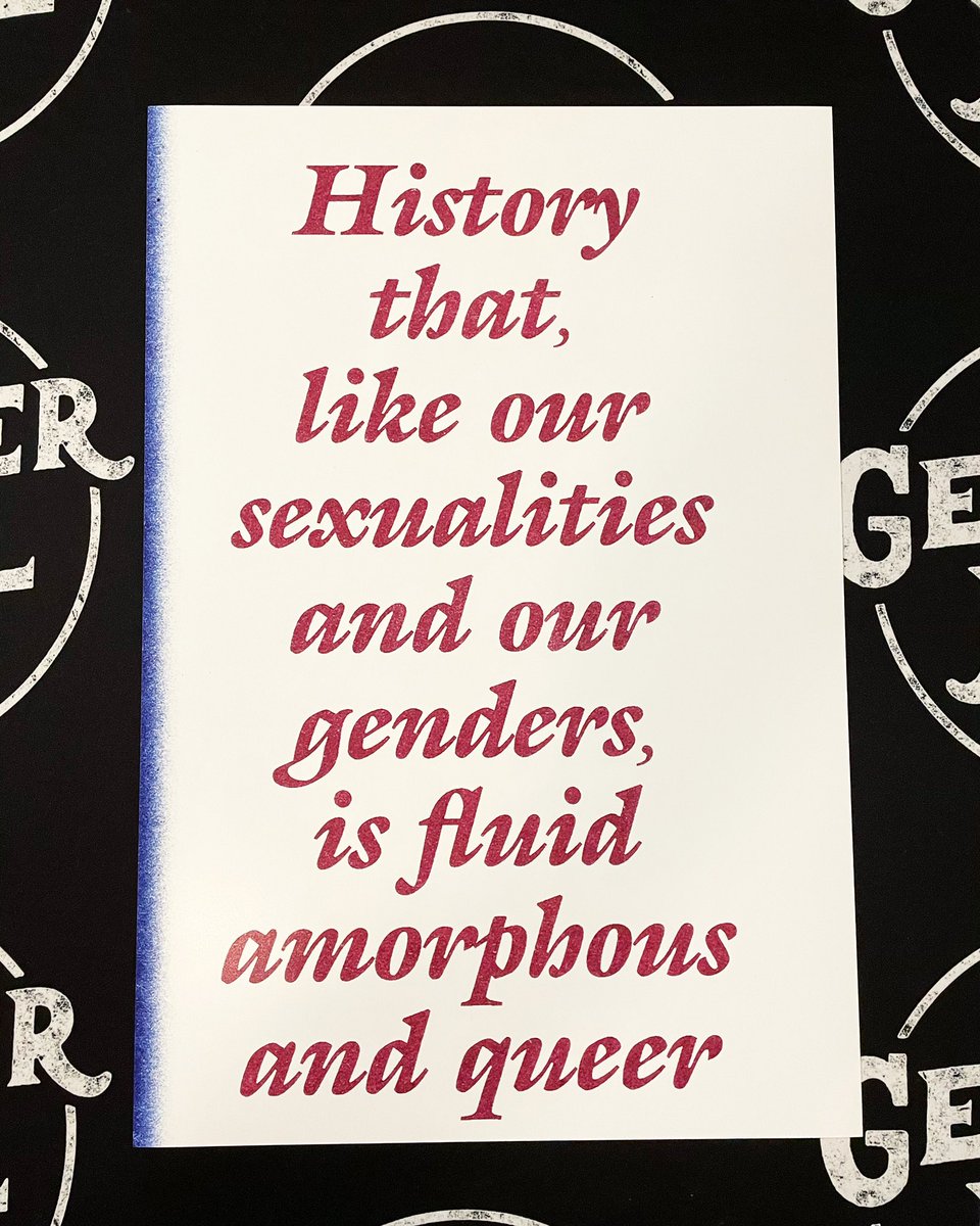 Love our new poster from Tr Roberts.
