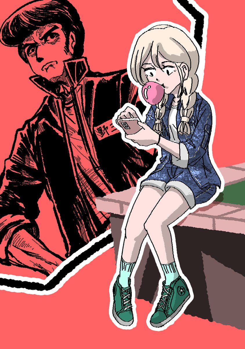 gampalso's tweet image. 왠지 범상치 않을 듯한 약속 상대
#청청