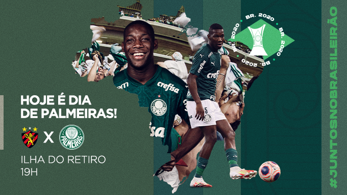 Palmeiras's tweet photo. VAMOS JUNTOS POR MAIS TRÊS PONTOS! HOJE É DIA DE PALMEIRAS! 🟢⚪

#AvantiPalestra #SPOxPAL
#JuntosNoBrasileirão https://t.co/Xs1ac8hXZe