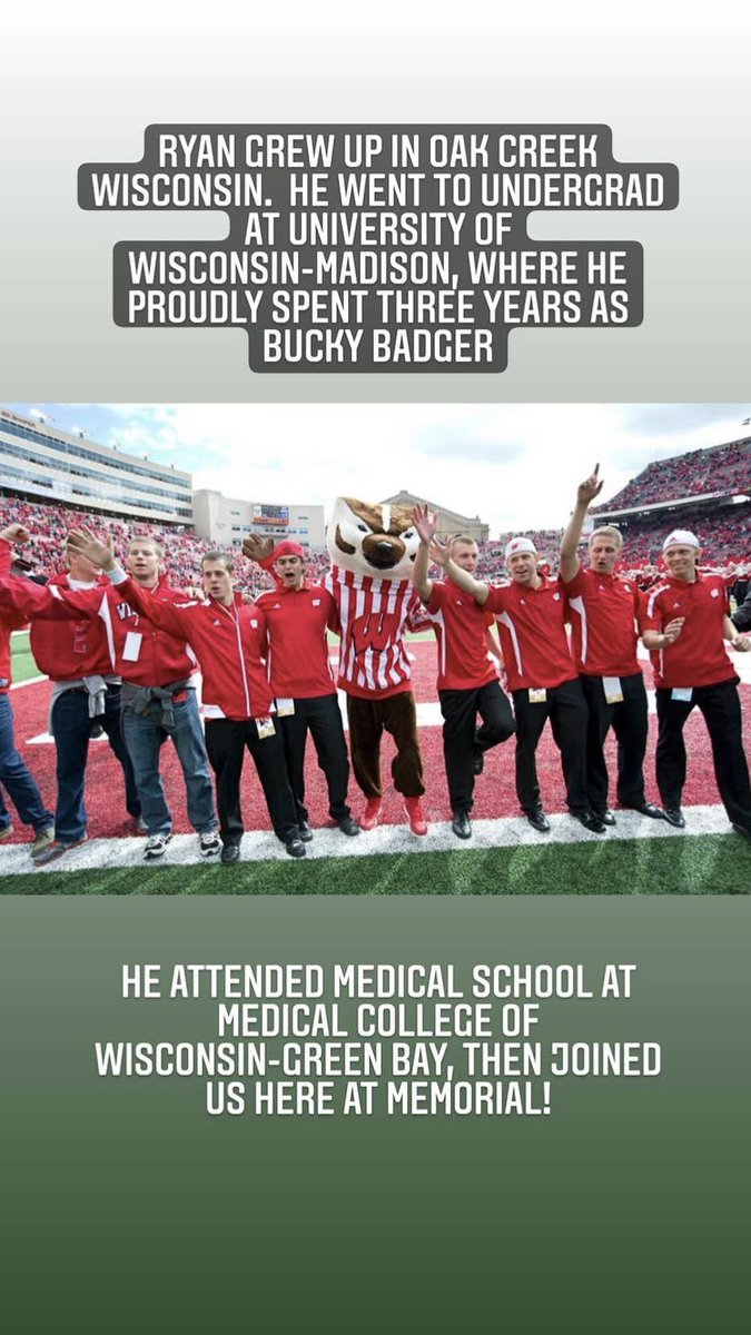 MemorialFMSB's tweet photo. This weeks #FeatureFriday is 3rd year resident Ryan Berns!! #MeetMemorial #MedStudentTwitter #match2021 #FMproud https://t.co/0cJXQCBGbE