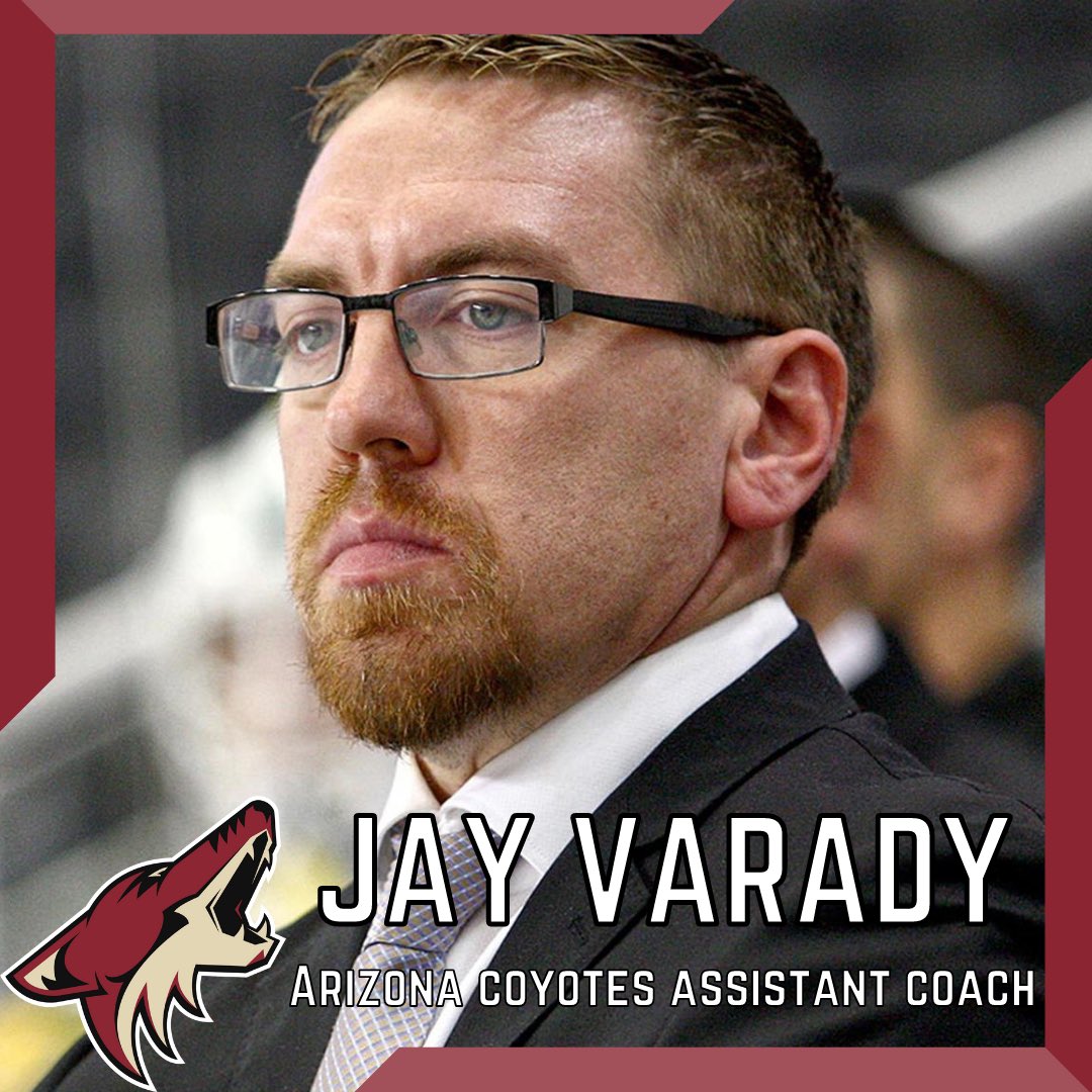 Congratulations to former Musketeers head coach Jay Varady, who will join the <a href="/ArizonaCoyotes/">Arizona Coyotes</a> as an assistant coach for the 2021 season!