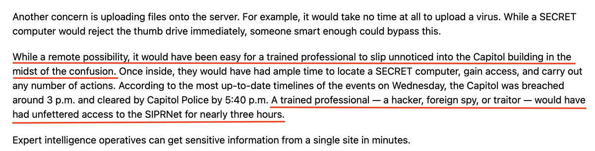 This was in no way a protest. It was a terrorist attack with national security implications beyond what is publicly known. 

As such, the punishments for co-conspirators should reflect this damage to the United States.
