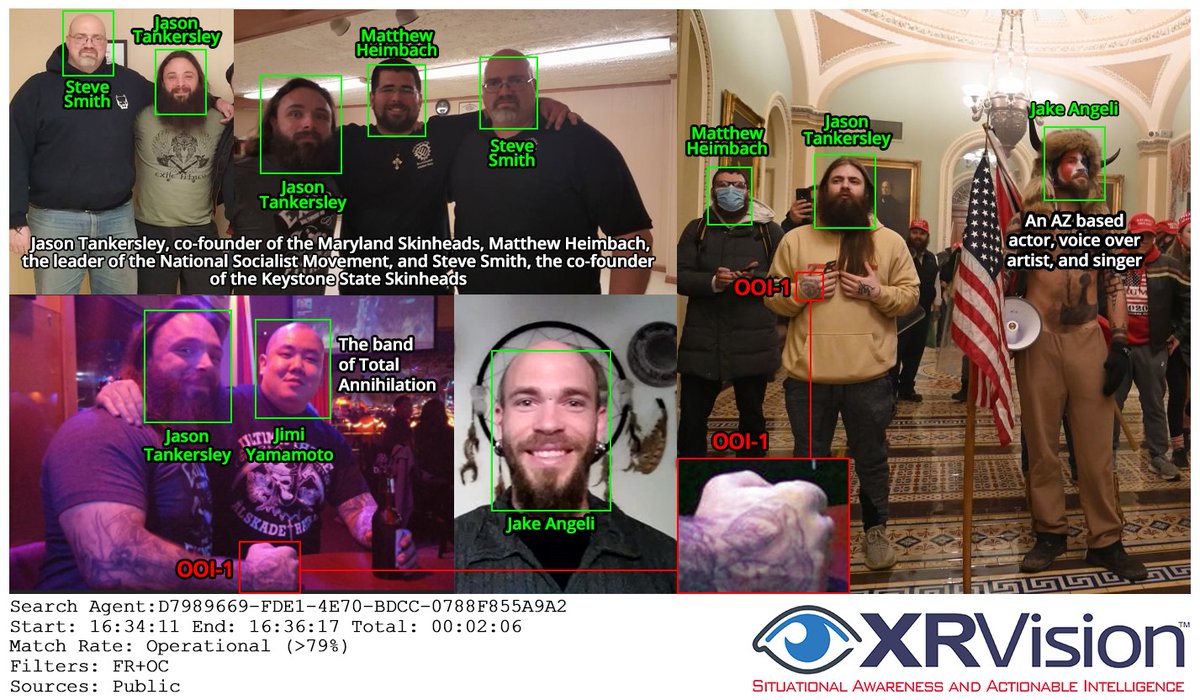 XRVision made the Washington Times retract the antifa claim.but, XRVision is now sharing their "expertise" with outlets like CBS News. i joke that they just draw "facial recognition boxes" on their images...their "tech" just regurgitates the misinfo that's already out there!
