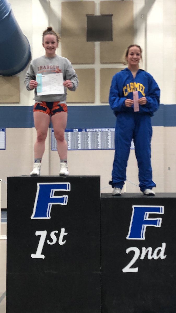 Girl’s Regional:
120 Cailin Campbell 3-0 on the day finishing 1st and headed to Girl’s State next weekend. <a href="/nmhschargers/">North Montgomery Athletics</a>