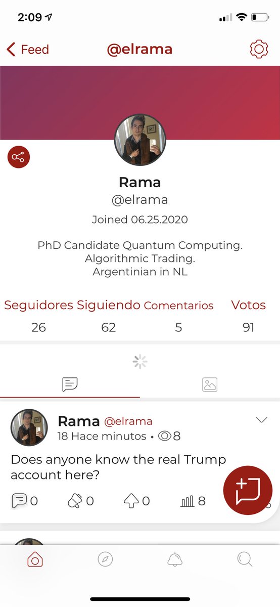 elrama_'s tweet photo. #MoveToParler para el que le interesa, acá el mío, sin _ porque llegue cuando abrió 😉 https://t.co/6ART7lGrmf