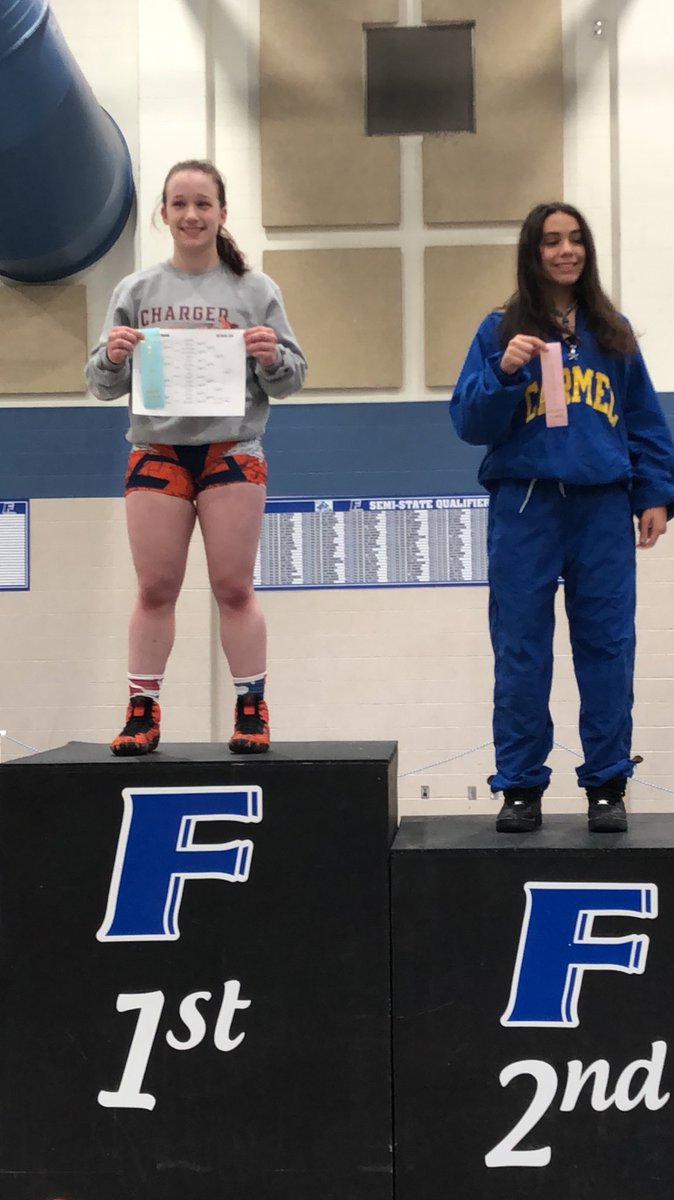 Girl’s Regional:
126 Catie Campbell 4-0 with 4 pins on the day finishing 1st and headed to Girl’s State next weekend. <a href="/nmhschargers/">North Montgomery Athletics</a>