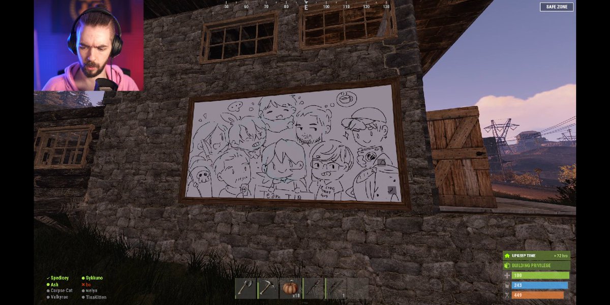 agedlime's tweet photo. @Jack_Septic_Eye @Sugoi_Ash @Corpse_Husband @Sykkuno @Valkyrae @LudwigAhgren #bo #tina #welyn #bodin #rust https://t.co/J0ohFULqUa