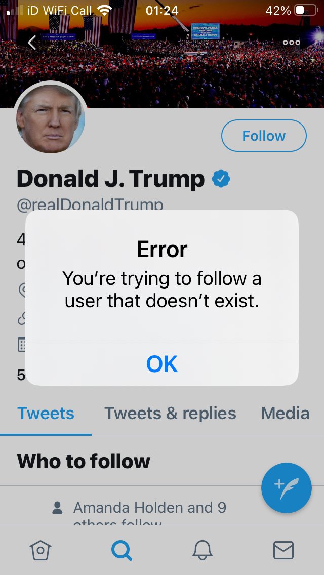 johndw60's tweet photo. It’s official... Donald Trump doesn’t exist! 🎉🎉🎉🎉🎉🎉🎉🎉🎉🎉🍾🥂🍾🥂🍾🥂🍾🥂🍾🥂🍾🥂🍾🥂🍾🥂🍾🥂🍾🥂🥳🥳🥳🥳🥳🥳🥳🥳🥳🥳🙏🙏🙏🙏🙏🙏🙏🙏🙏🙏👏👏👏👏👏👏👏👏👏👏🤣🤣🤣🤣🤣🤣🤣🤣🤣🤣 https://t.co/lMuU8M5qKm