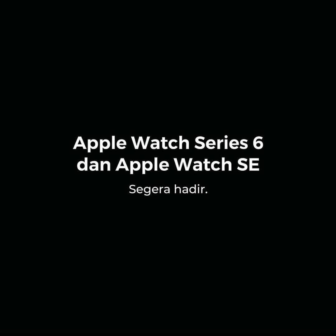 PondokIndahMall's tweet photo. Apple Watch Series 6 dan Apple Watch SE akan segera hadir. Nantikan hanya di UR Stores

Pastikan juga kamu selalu mengikuti protokol kesehatan dan memakai masker dimanapun dan kapanpun ya!

#URlifestyle #ThePowerMultiply https://t.co/QgsP94xEWs