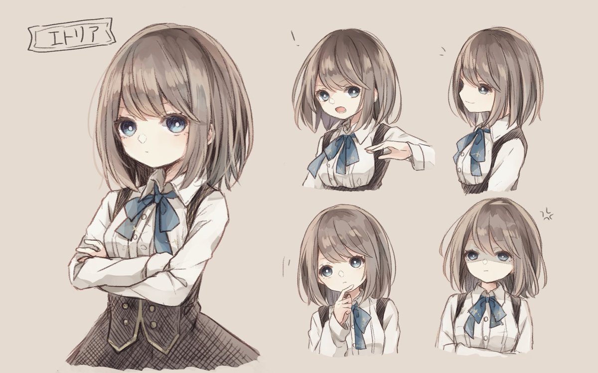 「ブラシリセットしたので描き試し! 」|月見草のイラスト