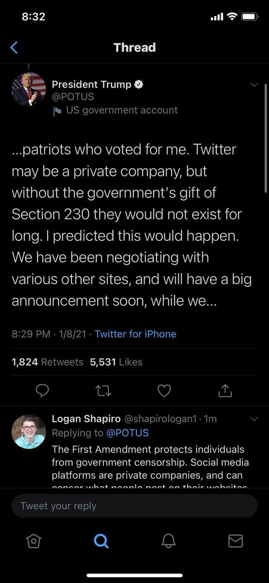 SchmittNYC's tweet photo. Trump just tweeted. Deleted almost immediately. #1984 https://t.co/sahFPZMsWc