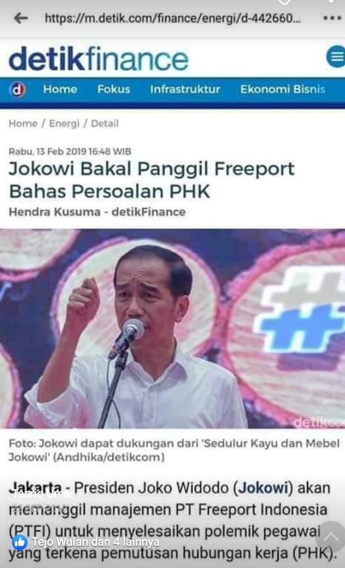 arfaq_att's tweet photo. @jokowi Kami adalah korban ketegasan penguasa kepada Freeport,ketika penguasa bergembira krn berhasil mendapatkan saham 51% , kami anak bangsa justru menderita dan terabaikan sampe saat ini.sudh 84 nyawa buruh tak berdosa KORBAN PHK SEPIHAK FREEPORT. https://t.co/u92ZGCUn3m https://t.co/KuGR0vbDfX