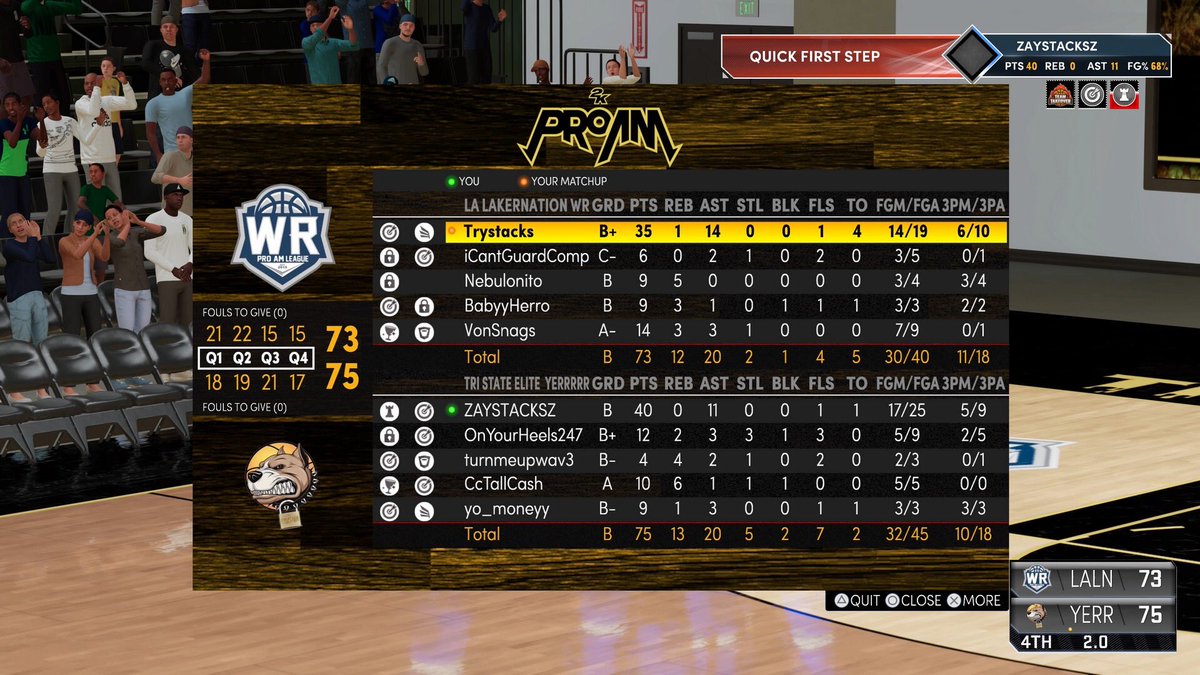 TriStateElite2K's tweet photo. Rounds 1 and 2 of WR Open 💪🏽 Just getting started @2kcompgames @WRproamleague  @BiggWest2k 

PG: @Harlem_Loaded
SG: @Dru_NLMB
SF: @moneybagmelly_
PF: @Yo_Moneyy
C : @CodyL3wis https://t.co/5f6MSdHlNv