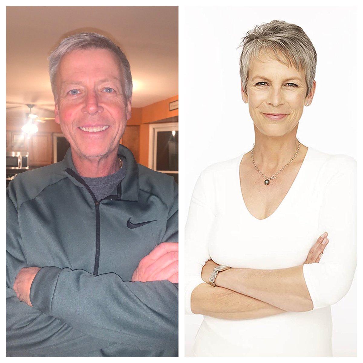 1sar7's tweet photo. @jamieleecurtis do you need a body double for the new Halloween movie? https://t.co/iUrxgbBocq