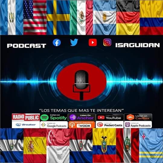 isaguidan's tweet photo. Un mega abrazo a toda la comunidad del podcast a nivel mundial,Pendientes de la tercera temporada y a por mas éxitos en este 2021. https://t.co/fFLGyMuJns
