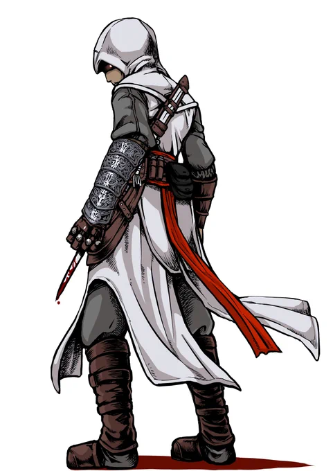 昔描いたアルタイル #AssassinsCreed 