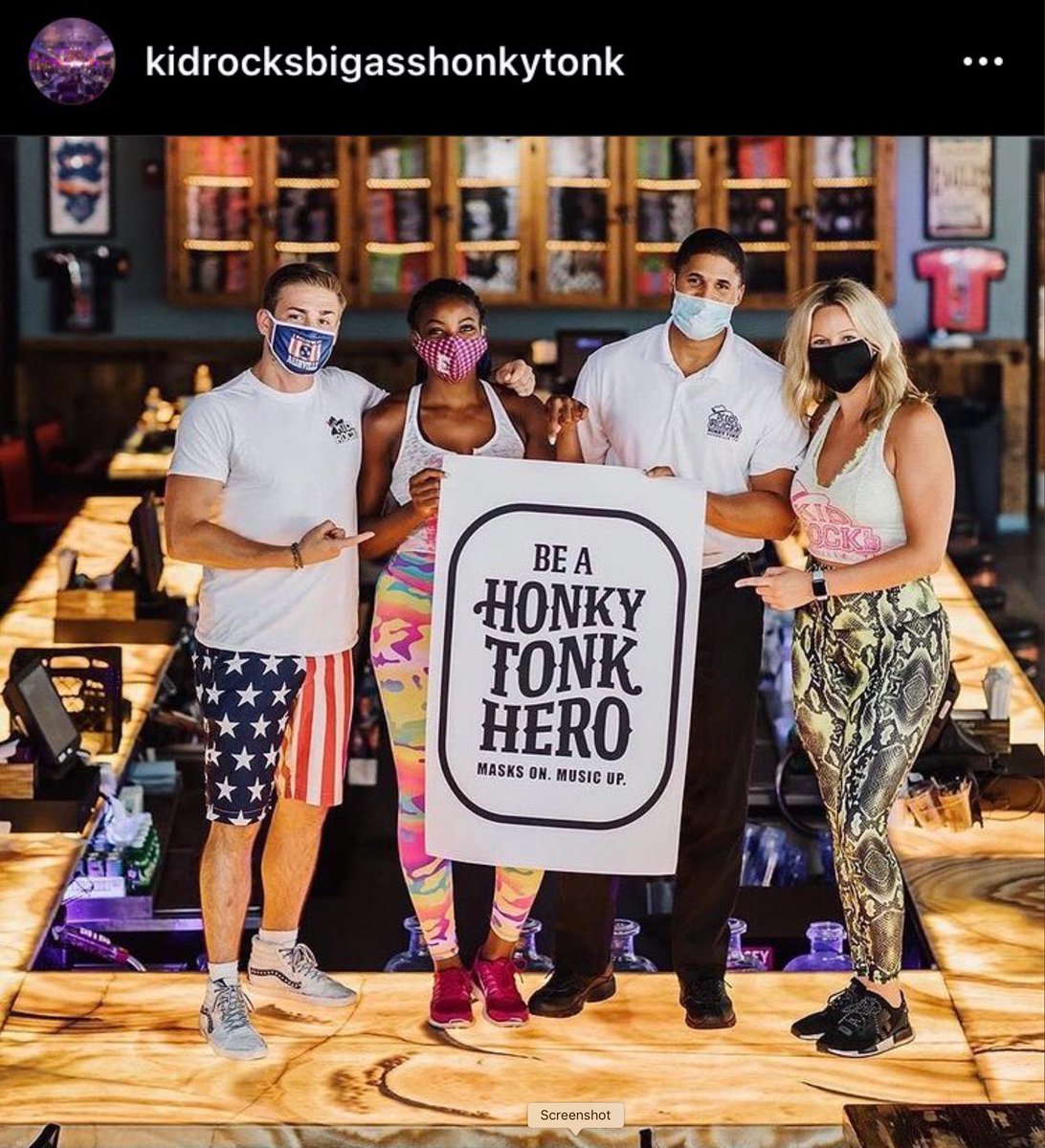 UPDATE: Eric Munchel may have taken a job at "Kid Rock's Big Ass Honkey Tonk" bar in Nashville, TN. This photograph from August 18, 2020 can be found on the bar's instagram account.