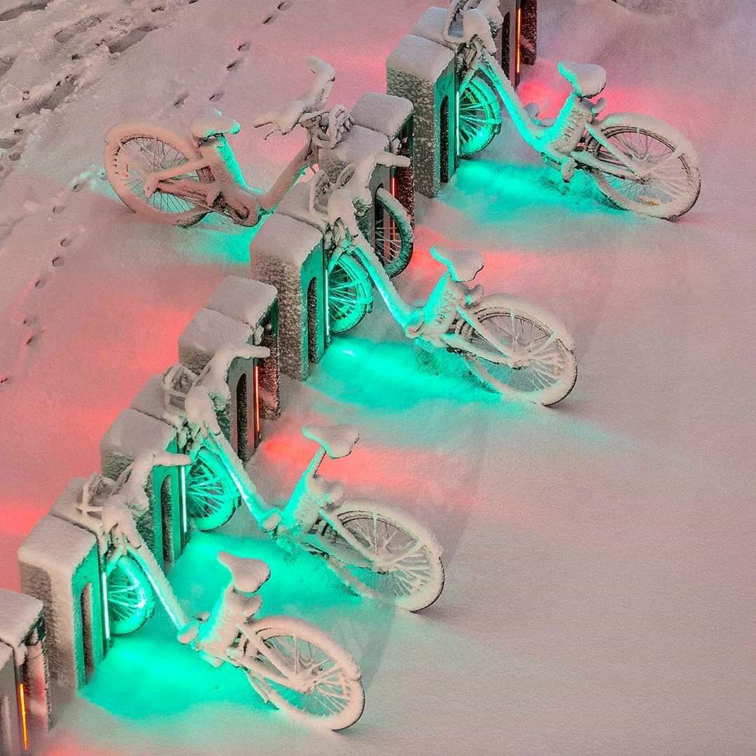 abadlinan's tweet image. Foto (fotaza) de mi compañero @julianrojaso #Filomena #Madrid