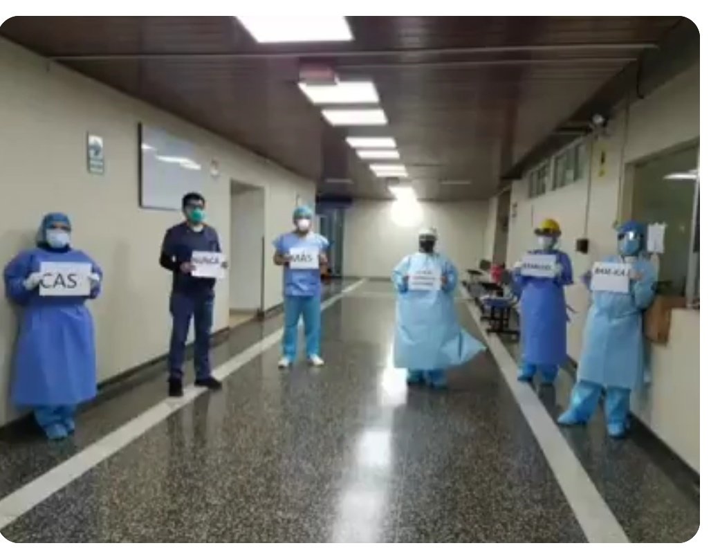 VPortvar's tweet photo. @FioreMolinelli @FioreMolinelli @1FelipeCastillo @MTPE_Peru @jpalaciosgal @TaniaRodasAPP @OsedaYucra Los CAS de @EsSaludPeru luchamos en esta pandemia con vocación de servicio para el bienestar de todos.@sinassc728 #AngelesCasLuchandoEnPandemia #SaludConLosCasDeEssalud https://t.co/GXtYbSMrXk https://t.co/BxXiL9mtkL