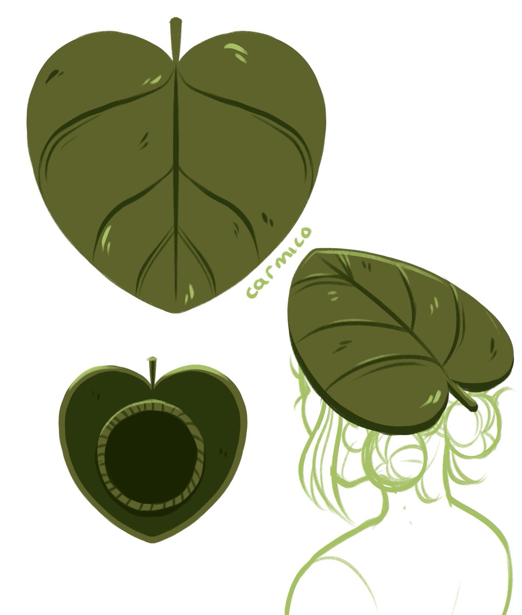 carmiico's tweet photo. me: i have enough beret designs to last me a lifetime i can stop now
my brain: but what if you could have 🌿leaf on head🌿 https://t.co/KsePgBELWF