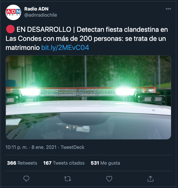 RobertoA's tweet photo. Increíble. En poco más de 1 hora 147 personas se evaporaron en Las Condes. 
Ni The X-Files se atrevió a tanto. https://t.co/l9ItB1eYBu