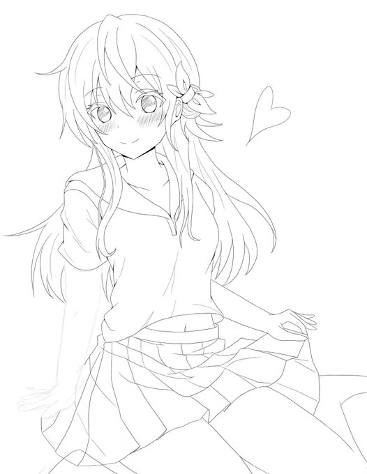 描きたいものが多すぎて描き散らしがち……
昼からは用事あるので夜に続きを
流石に完成させないと意味ないので線画にしてきます
線画が個人的に一番大変だから手が止まりがち
進捗あげとけばにげられないやろ←
そろそろ様子みながら夕姫ちゃんも描きはじめるか 