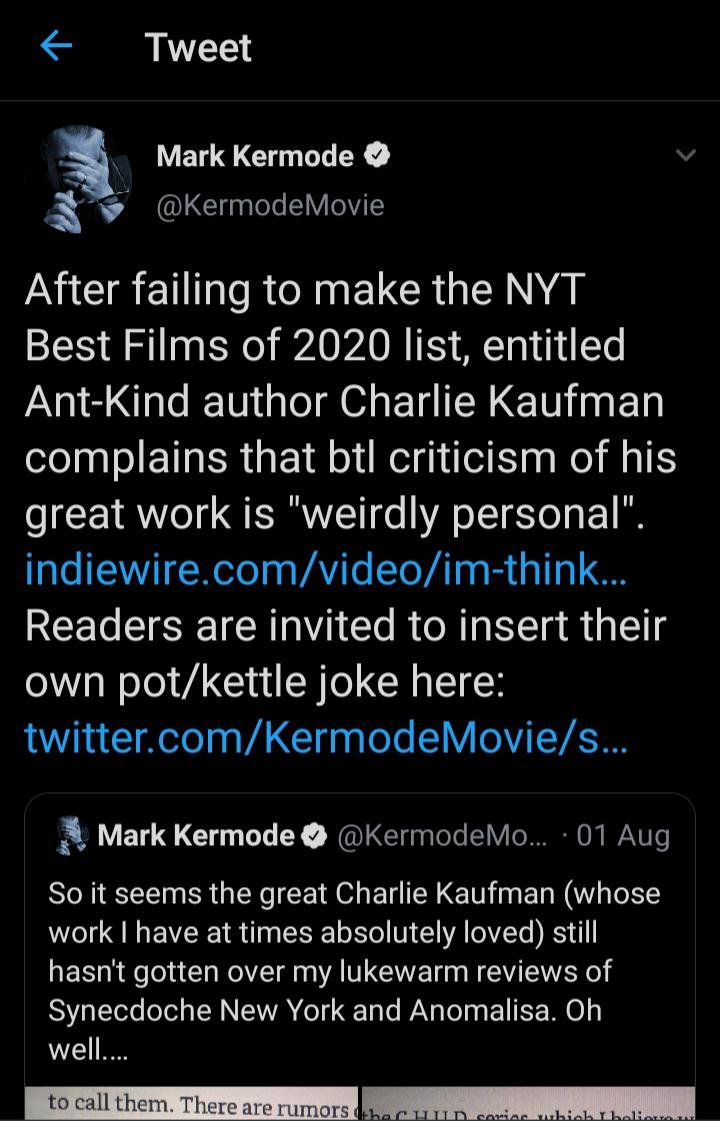Beingcharliekaufman Beingcharliek Twitter