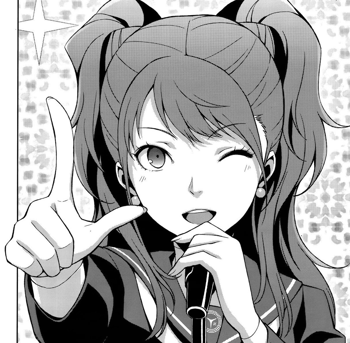 cute / and / feisty, huh . . ? 

 so you  A R E  infatuated — ! 
I knew you couldn’t resist ! 

 Now, will you listen to me ? I’m trying to be a friend, here.