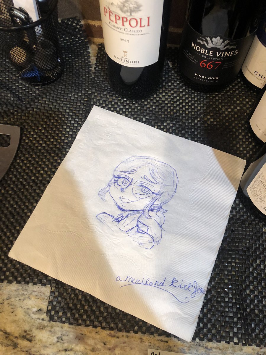cherryputas's tweet image. one of my regulars decided to give me this today 🥺🥺🥺 she drew me y’all
