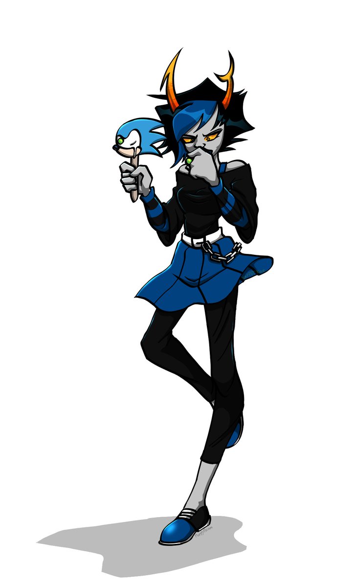 karrotkae's tweet photo. blue #vrissy #vrissylalonde #homestuck2 #homestuck https://t.co/07DzApOfqA