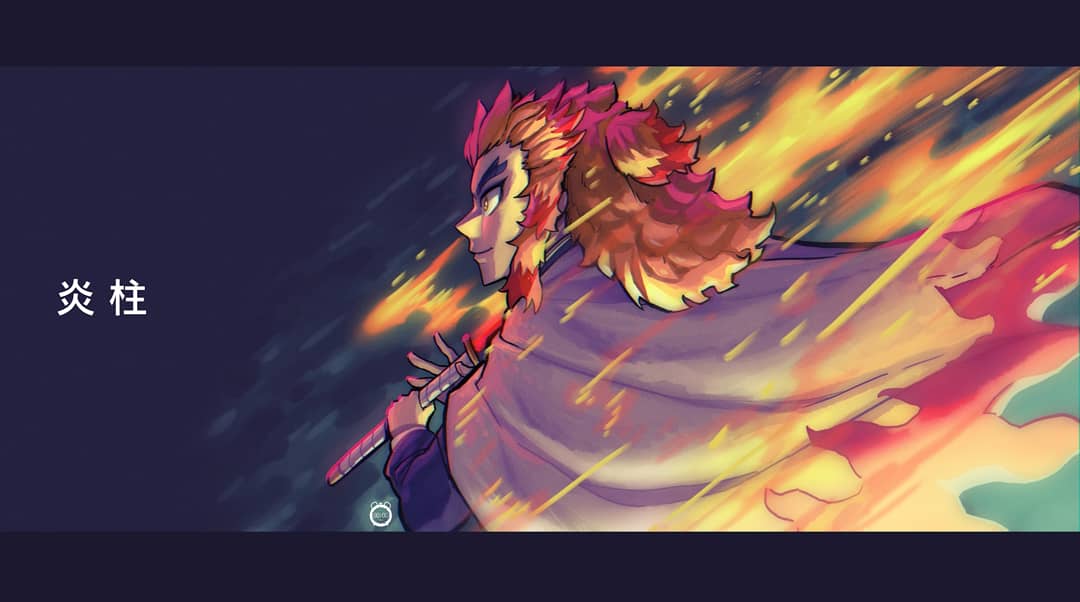 Mnaflzero Flame Hashira 炎柱 Special Fanart After Watching Kny Mugen Train Yesterday The Animation Is Very Good And Rengoku San So Badass Fanart Artwork Anime Kimetsunoyaiba Kimetsunoyaibamovie Homura