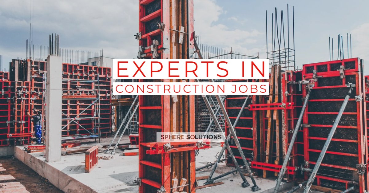 Visit us at spheresolutions.co.uk 
#Experts #NewYear #NewJob #ConstructionJobs #Jobs