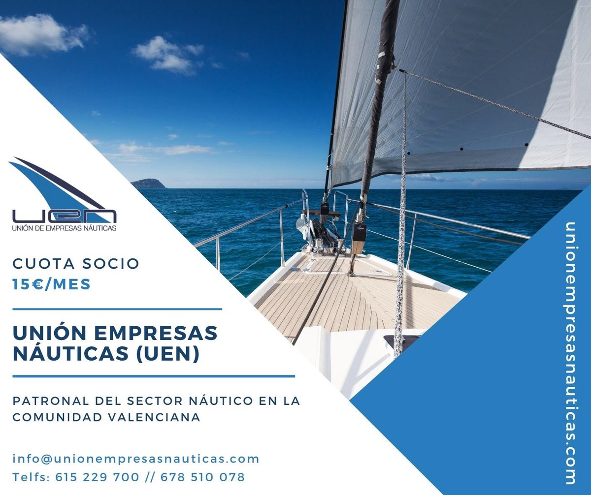 Juntos somos más fuertes! Si eres una empresa náutica y tienes sede en la Comunidad Valenciana, somos tu patronal. Únete! info@unionempresasnauticas.com 
#juntos #patronal #asociacion #nautica #barcos #valencia #castellon #alicante #comunidadvalenciana #uenaporta