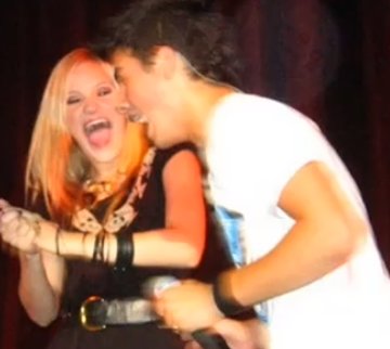 They toured together at the time and they met again in 2012.