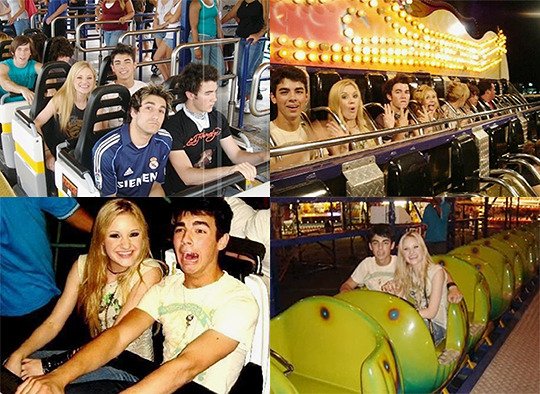 They toured together at the time and they met again in 2012.