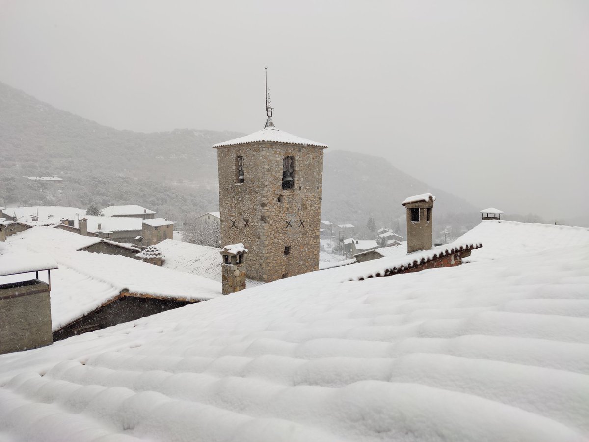 Ara mateix a Santorens #meteocat #meteo #meteocatneu #santorens