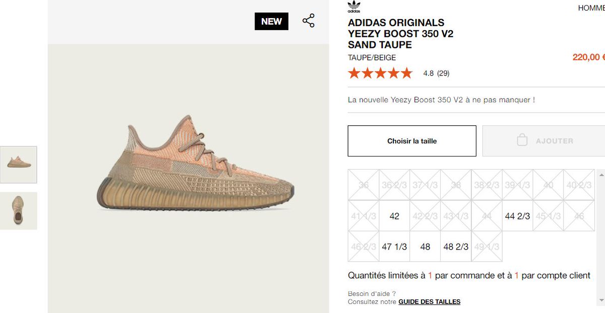 yeezy restock twitter