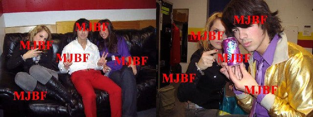 2007: Mandy Jiroux. She was Miley Cyrus’s best friend and backup dancer at the time. Joe met and dated her during the Best Of Both Worlds Tour.