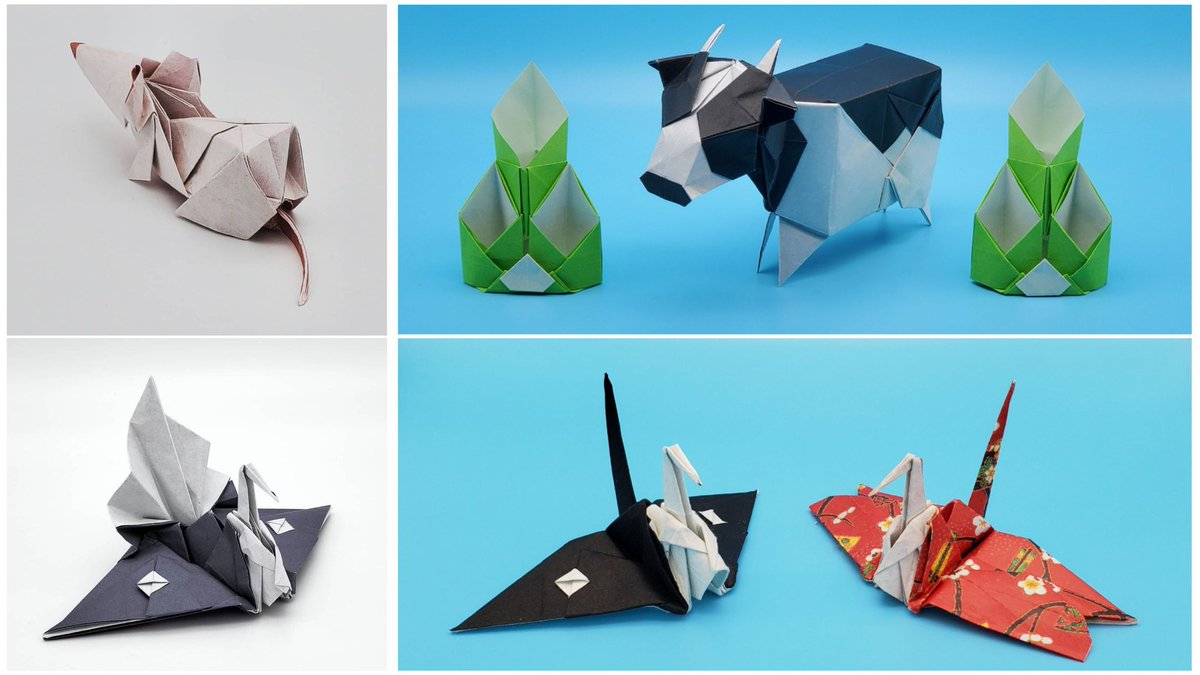 Tatsumi S Mitsuda みんなのsnsなんでも展示会2 折り紙でいろいろ創作してます 折り紙作品