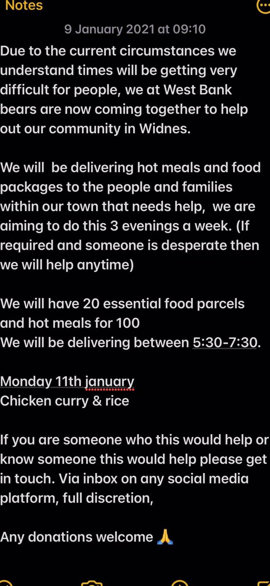 Please share and spread the word, <a href="/HaltonToyappeal/">Halton Christmas Toy Appeal</a> <a href="/PoliceWidnes/">Widnes Police</a> <a href="/WidnesRL/">Widnes Vikings</a> <a href="/WidnesFoodbank/">Widnes Foodbank</a> <a href="/jackbears93/">jack murphy</a> @JackOwens17 <a href="/dannycraven21/">Danny Craven</a> @DavidJo97779177 <a href="/jdgsport/">James Gordon</a> <a href="/runcornworld/">Runcorn and Widnes World</a> <a href="/widnes_academy/">Widnes Academy</a> <a href="/StephenCurphey/">ste curphey</a>