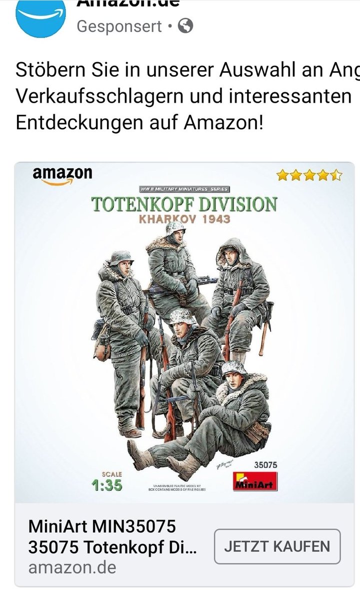 aldo_kater's tweet photo. Sag mal @AmazonNewsDE @amazon @amazonDE : SPINNT IHR VÖLLIG??? @JeffBezos ????
SS-Modelle zu verticken?! https://t.co/Kwjl9lOYzi