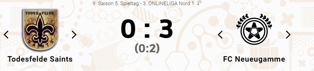 Ein glücklicher Sieg! Aber wenn es läuft, denn läuft es einfach.