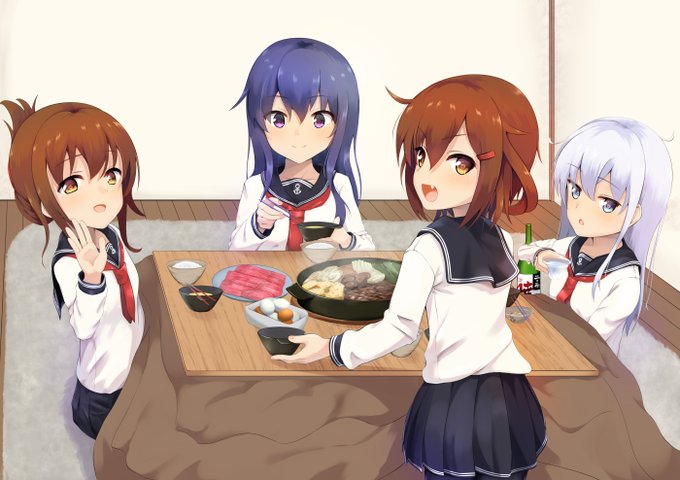 六駆と鍋したい
#艦これ 