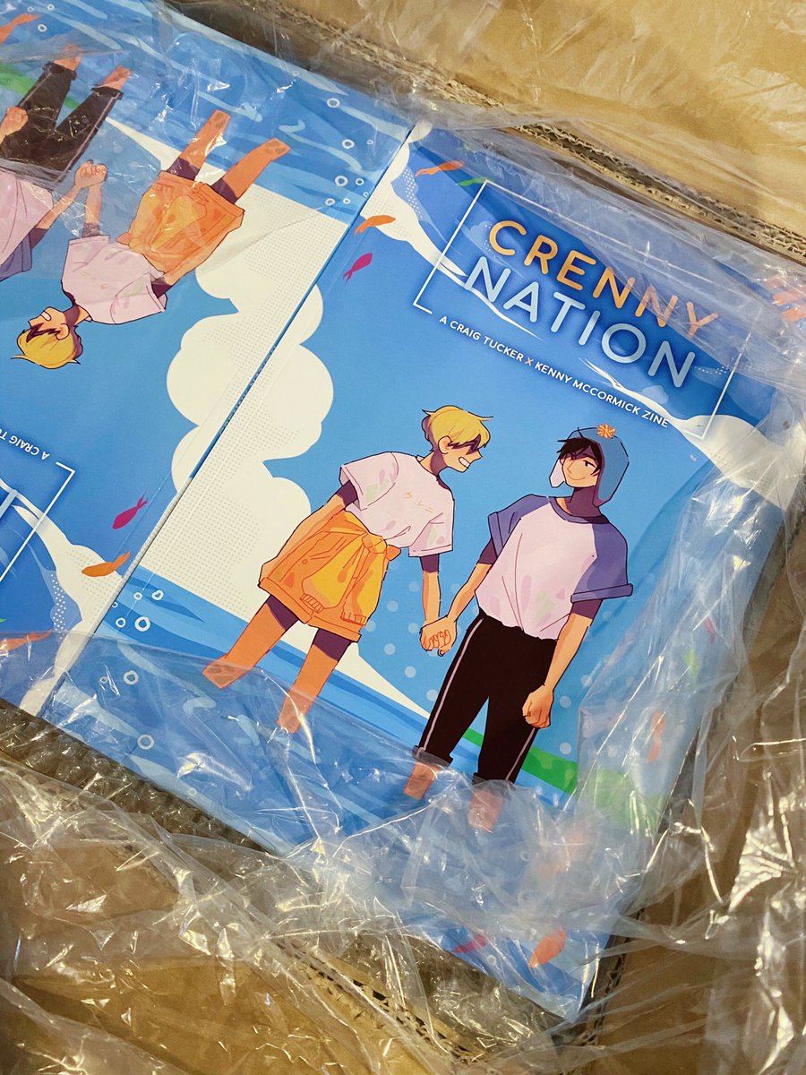 crennynation's tweet photo. The zines are here!!! 💕😱💕
The mods will be going through everything and packing up orders this coming week. Once we get everything ready to be shipped, we will also be sending out the PDF versions of the zines to tide you over until the physical copies arrive 💙🧡 https://t.co/kPV7KV8hXs